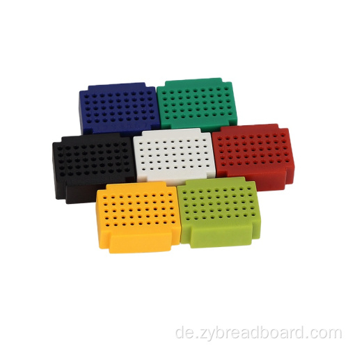 Verschiedene Farben Mini Lötloses Breadboard